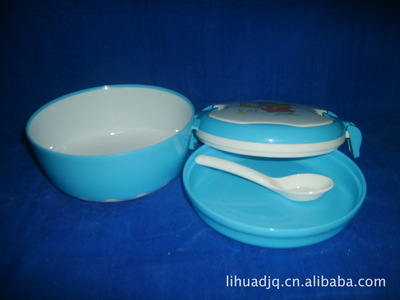 【供应单层圆形手提饭盒,塑料饭盒.保鲜盒】价格,厂家,图片,保鲜盒、饭盒,台州市黄岩大奔塑业-