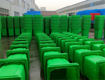重庆赛普塑业100L塑料垃圾桶 环卫垃圾桶