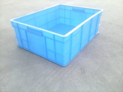 【塑料物流箱 斜插带盖物流箱 堆叠式物流箱 物流箱】价格,厂家,图片,塑料箱,上海万广塑业-