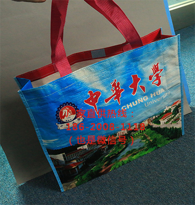 天河区手提袋,彩印购物手挽袋,东星礼品购物袋厂家